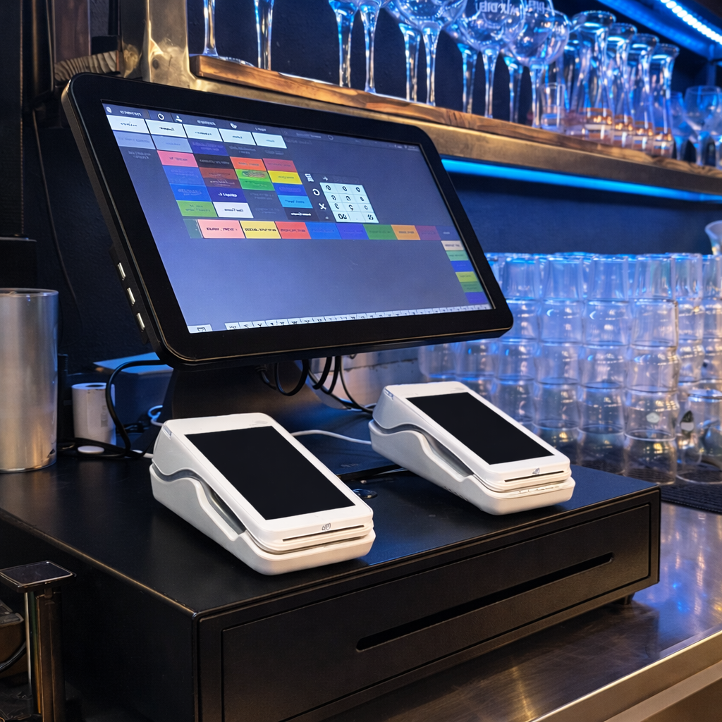 Caisses tactiles pad pour bar restaurant partout en corse Ajaccio Bastia Porto vecchio Calvi